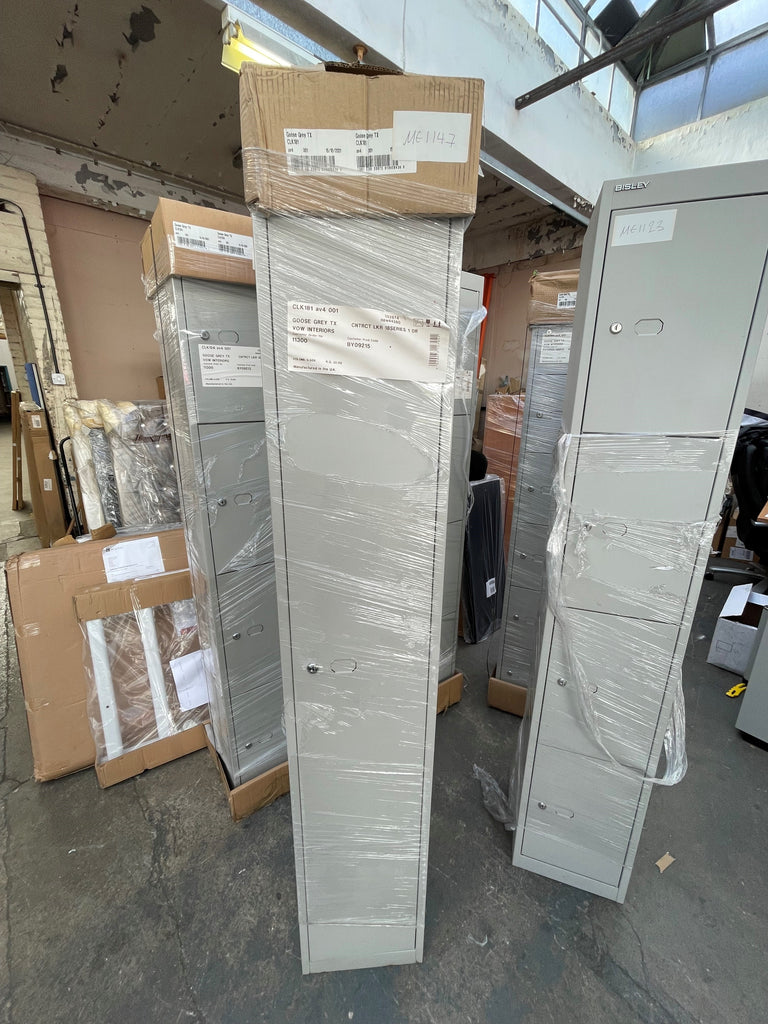 Grey Bisley 1 Door Locker