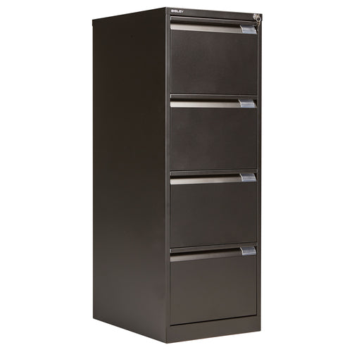 Bisely 4 Drawer Classic Steel Filing Cabinet